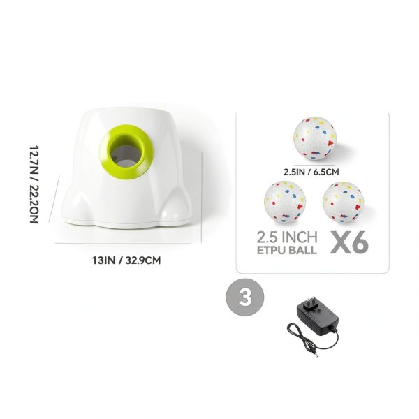 AFP Automatic Dog Ball Launcher Rechargeable Fetch Toy-8
