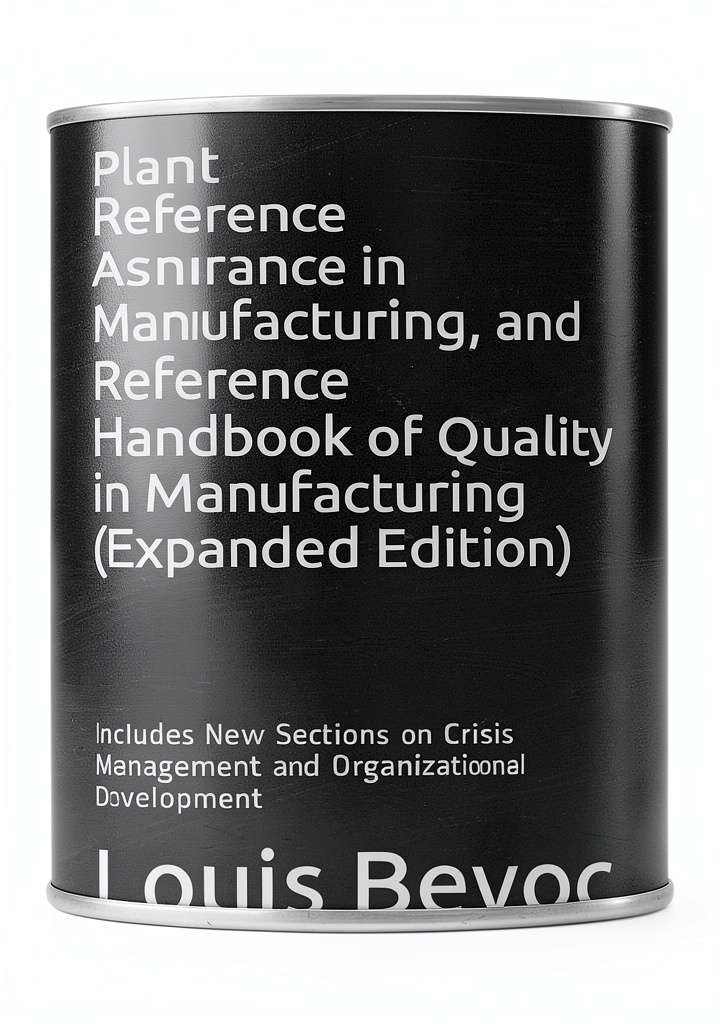 'Business Quality Control Book cover on a Kindle device'