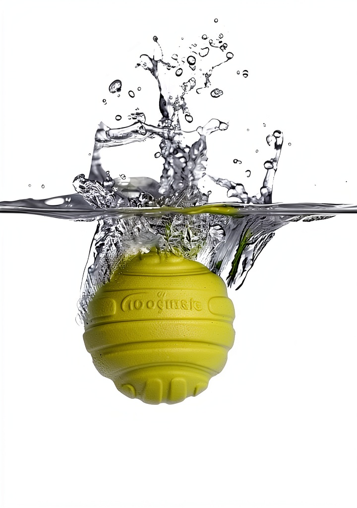 'IDOGMATE dog ball toys in action during outdoor fetch'