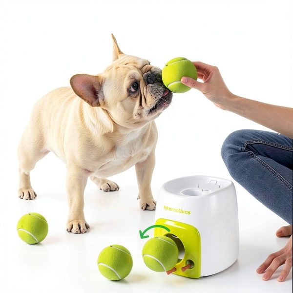 Kukyller Dog Ball Rolling Machine Interactive Toy Portable-5