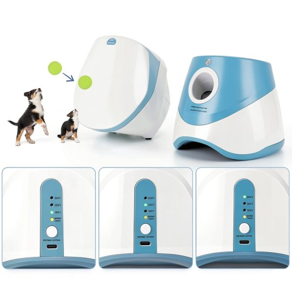 Wortade Automatic Dog Ball Launcher Indoor Outdoor Pet Toy-2