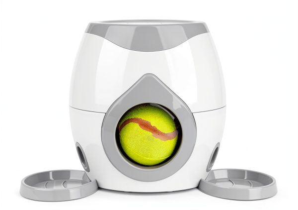 2025 Dog Food Reward Machine Automatic Ball Launcher Pet Toy-6