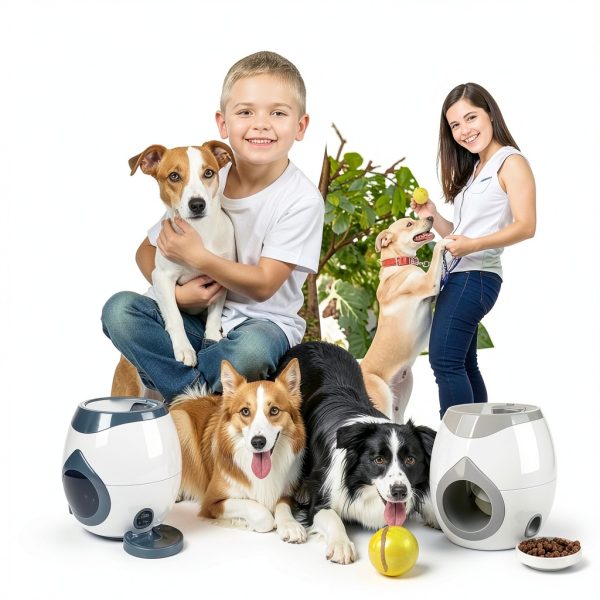 Generic Automatic Dog Ball Launcher Toy Interactive Play-5