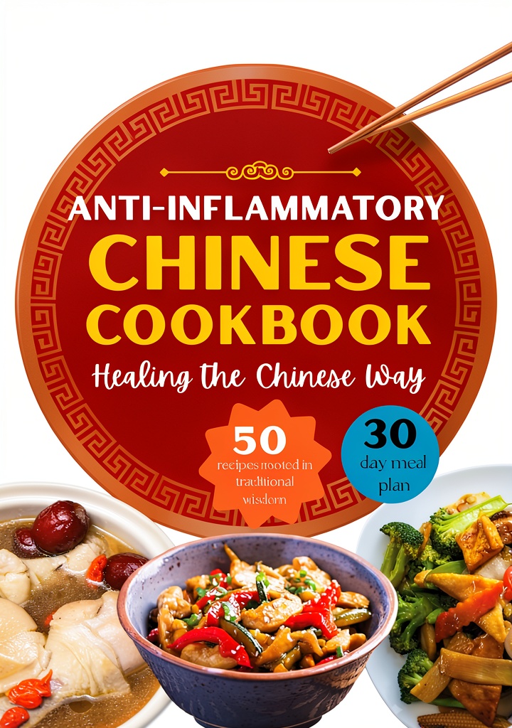 'Wok Cookbook eBook cover showcasing vibrant Chinese dishes'