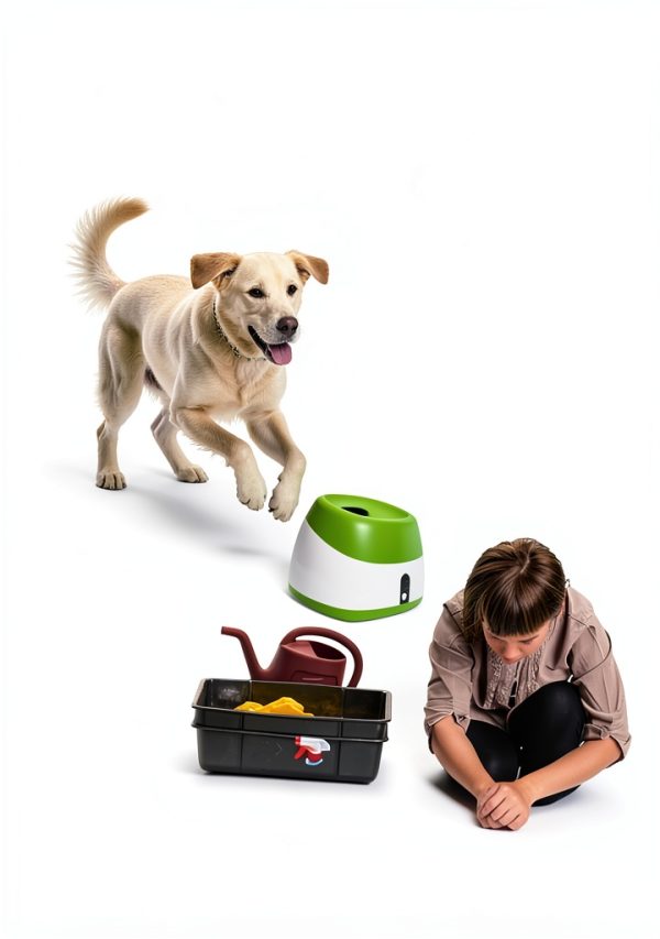 Airshooter Automatic Dog Ball Launcher Remote Control-4