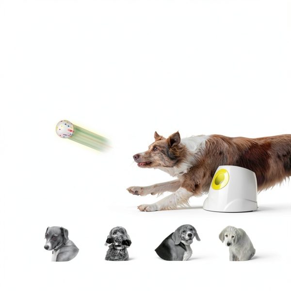 AFP Automatic Dog Ball Launcher Rechargeable Fetch Toy-1