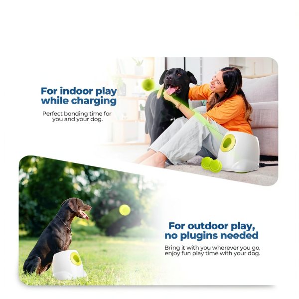 ALL FOR PAWS Automatic Dog Toy Ball Launcher Interactive-5