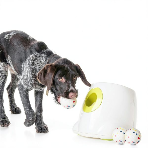 AFP Automatic Dog Ball Launcher Rechargeable Fetch Toy-2