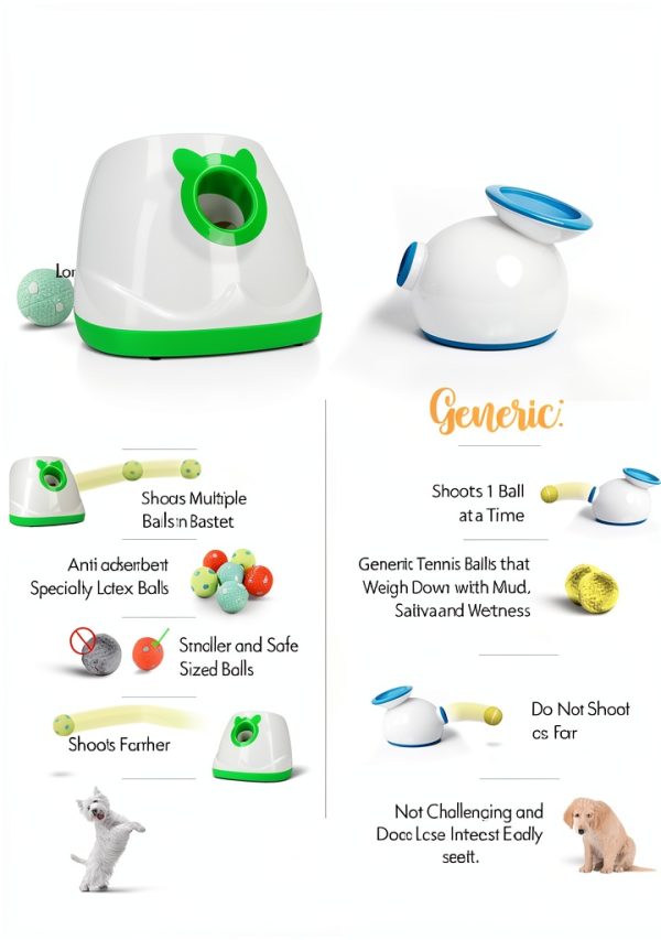 Automatic Dog Ball Launcher THE THOUGHTS OF FUN CO Pet Toy-1