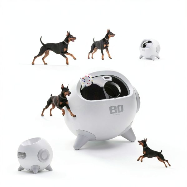 iRetriever Automatic Dog Ball Launcher Smart Obstacle-4