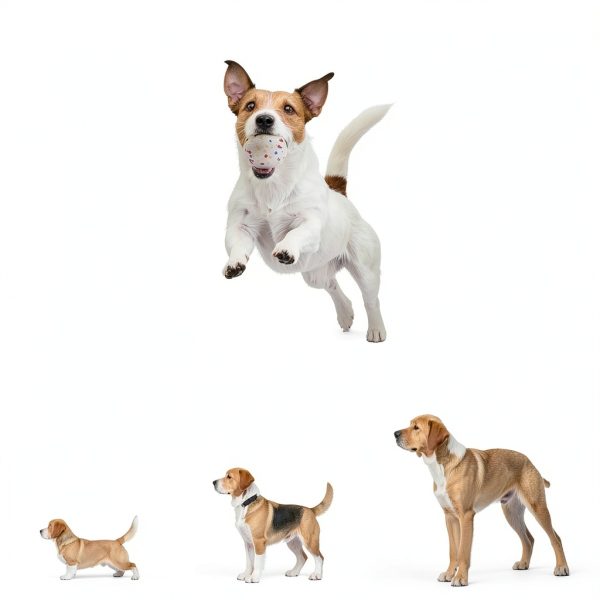 TianfuSpanda Automatic Dog Ball Launcher 3 Range Modes-5