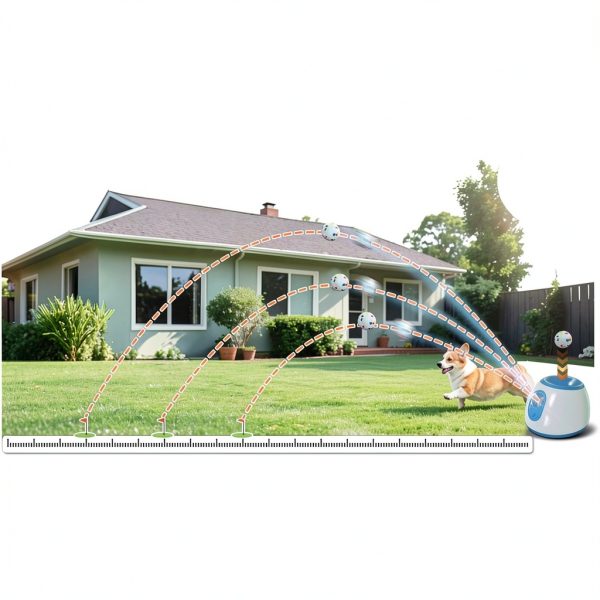 Abdtech Automatic Dog Ball Launcher Low Noise Three-2