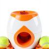 TIEVOSA Dog Tennis Ball Food Reward Machine Interactive Toy-2