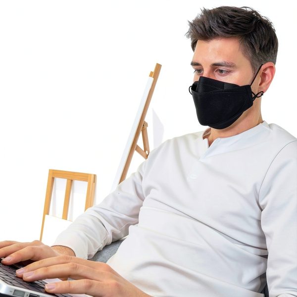 BOTN Disposable Face Masks 3D Design Adjustable Earloop-6