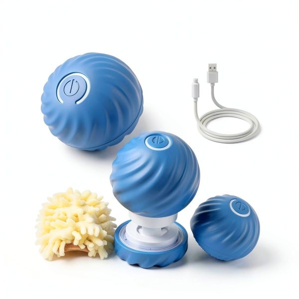 TJYAEKLTD Interactive Dog Ball Smart Mode Durable Material-6