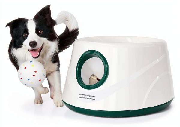 H&H Automatic Dog Ball Launcher Adjustable Range Portable-0