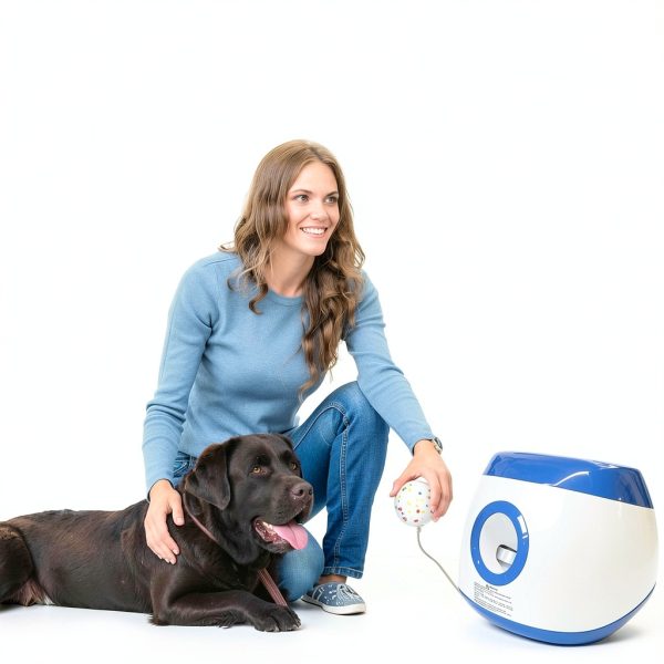 SOCO Automatic Dog Ball Launcher Remote Control Fetch Toy-4