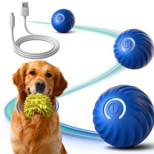 TJYAEKLTD Interactive Dog Ball Smart Mode Durable Material-0