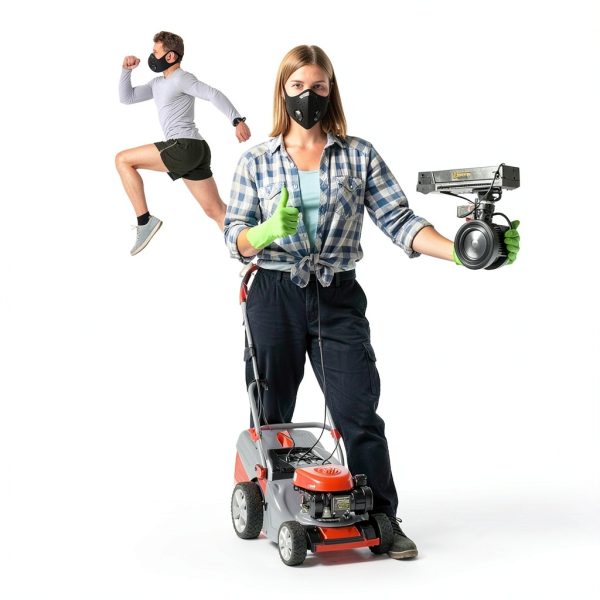 Airnex PM25 Carbon Filter Mask Replacement Dust Pollution-5