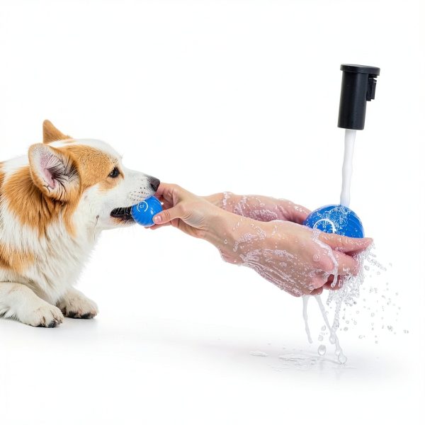 TJYAEKLTD Interactive Dog Ball Smart Mode Durable Material-3