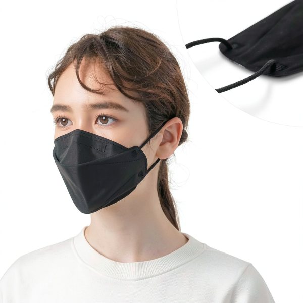 KF94 Black Medium 20pcs Mask KM Corporation-4