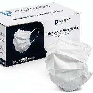 American Shield 3 Ply Face Mask Unisex Hydrophobic-0