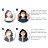 American Shield 3 Ply Face Mask Unisex Hydrophobic-4