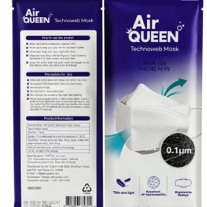 Airqueen Disposable Mask 10 Pack Lightweight Nano-0