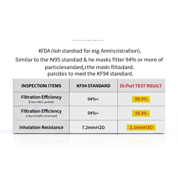 KF94 Mask KM Corporation 4-Layer Breathable Design-5