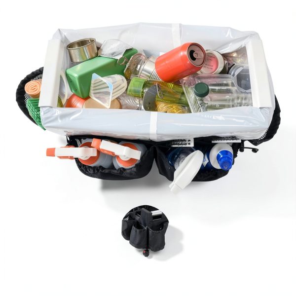 Wheelie Clean Stair Climbing Caddy by SupplyMaid Jet Black Plastic-5