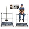 Cleaning Cart by Generic with Broom and Mop Holder Steel Organizer-5