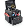 Rubbermaid Executive Quick Cart Large Dark Gray Mobile Office Cart-3