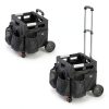 Wheelie Clean Stair Climbing Caddy by SupplyMaid Jet Black Plastic-2