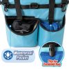 Rolling Cleaning Caddy Homward 40L Cart with Wheels, Lid & Waist Pouch-2
