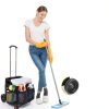 Wheelie Clean Stair Climbing Caddy by SupplyMaid Jet Black Plastic-3