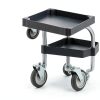 Commercial Janitorial Cleaning Cart EliteEdge 3-Shelf with Vinyl Bag-5