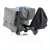 Rubbermaid Executive Quick Cart Large Dark Gray Mobile Office Cart-4