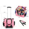 Extra Large Rolling Cleaning Caddy Bag LIANGSHENGYUAN 40L Trolley-5