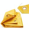 16 x 11 x 27 inch Replacement Janitorial Cleaning Cart Bag High Capacity Commercial Janitorial Cart Bag Housekeeping for Housekeeper Restaurant Motel Cafe Facility Office, 23 Gallon, Yellow(1 Pc)-2