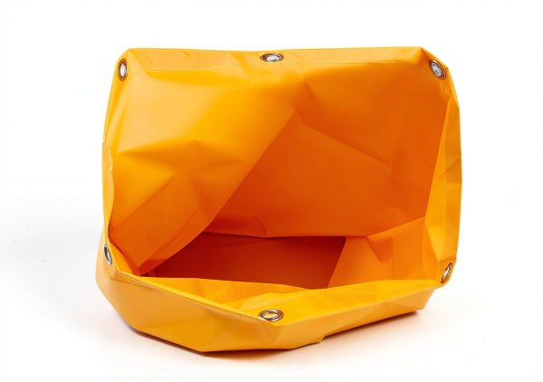 16 x 11 x 27 inch Replacement Janitorial Cleaning Cart Bag High Capacity Commercial Janitorial Cart Bag Housekeeping for Housekeeper Restaurant Motel Cafe Facility Office, 23 Gallon, Yellow(1 Pc)-4