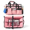 Extra Large Rolling Cleaning Caddy Bag LIANGSHENGYUAN 40L Trolley-2