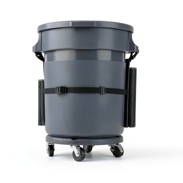 Trash Can Caddy Bag Speqerk 55 Gallon Organizer with Multi Pocket-4