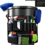 Trash Can Caddy Bag Speqerk 55 Gallon Organizer with Multi Pocket-0